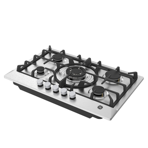 Anafe a Gas 76 cm Acero Inoxidable GE Appliances - AGGE76I0