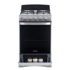 Cocina a gas 55 cm Inoxidable Patrick - CP6855AI