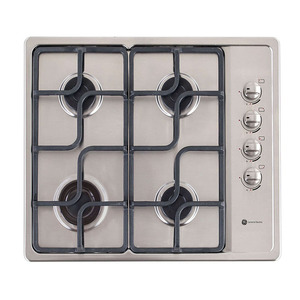 Anafe a gas 60 cm Inoxidable GE Appliances - AGGE60IV