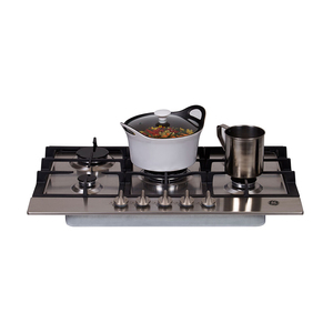 Anafe a gas 76 cm Acero Inoxidable GE Appliances - AGGE76IVS