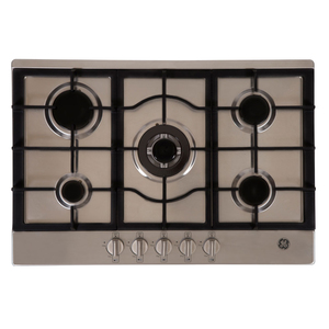 Anafe a gas 76 cm Acero Inoxidable GE Appliances - AGGE76IVS