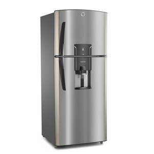 Heladera con freezer no frost 400 L Inoxidable GE Appliances - RGP400FGRU