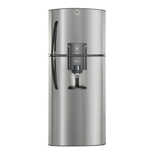 Heladera con freezer no frost 400 L Inoxidable GE Appliances - RGP400FGRU