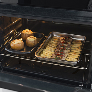 Cocina 76 cm Acero Inoxidable GE Appliances - CG776I