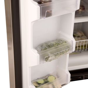 Heladera con freezer no frost 719L Acero Inoxidable GE Appliances - GEPS6FGKFSS