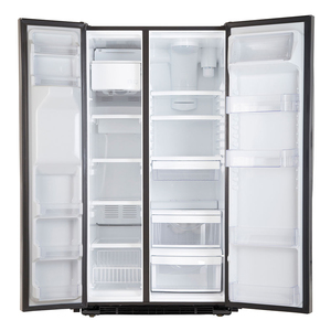 Heladera con freezer no frost 719L Acero Inoxidable GE Appliances - GEPS6FGKFSS