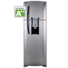 Heladera con freezer no frost 424L Metálica GE Appliances - HGE455S