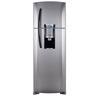 Heladera con freezer no frost 424L Metalico GE Appliances - HGE455M