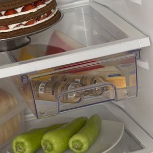 Heladera con freezer no frost 360L Acero Inoxidable GE Appliances - RGE1436YGRX0