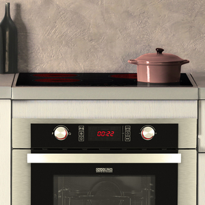 Anafe Eléctrico Empotrable Vitrocerámico 60 cm Negro GE Appliances - AEGE62PV