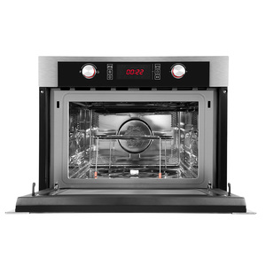 Horno Eléctrico Empotrable Combinado 60 cm Inoxidable GE Appliances - FCEGEP0441A2IN1