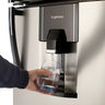 Heladera con freezer no frost 424 L Acero Inoxidable GE_APPLIANCES - HGE455M12L