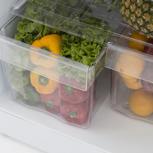 Heladera con freezer cíclica 364 L Aluminium Patrick - HPK141M10S02