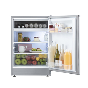 Heladera Compacta Bajo Mesada 120 L Aluminium Patrick - HPK120P00S02