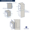 Horno Eléctrico 60 cm Inoxidable GE Appliances - HG6018EVAI0