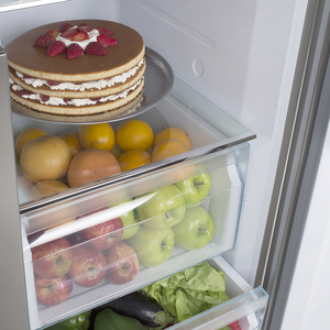 Heladera con freezer no frost 521L Acero Inoxidable Patrick - SBSPK521I