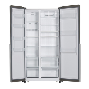 Heladera con freezer no frost 521L Acero Inoxidable Patrick - SBSPK521I