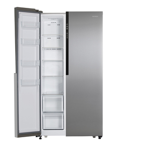 Heladera con freezer no frost 521L Acero Inoxidable Patrick - SBSPK521I
