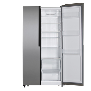Heladera con freezer no frost 521L Acero Inoxidable Patrick - SBSPK521I