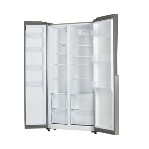Heladera con freezer no frost 521L Acero Inoxidable Patrick - SBSPK521I