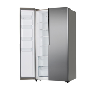 Heladera con freezer no frost 521L Acero Inoxidable Patrick - SBSPK521I