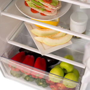 Heladera con freezer no frost 315L Acero Inoxidable Patrick - HPK315NFI