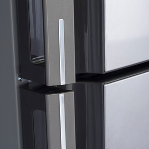 Heladera con freezer no frost 421L Acero Inoxidable Patrick - RRS1540BGRX0