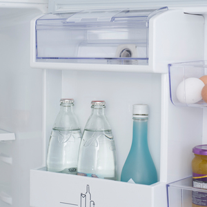 Heladera con freezer no frost 421L Acero Inoxidable Patrick - RRS1540BGRX0