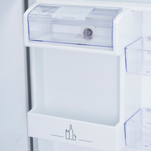 Heladera con freezer no frost 421L Acero Inoxidable Patrick - RRS1540BGRX0