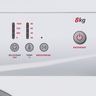Lavarropas 8KG Blanco Patrick - LPK18E10B
