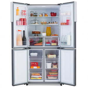 Heladera con freezer no frost 516 L Inoxidable Patrick - PQP458BKRSS0